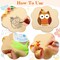 30 Set Fall Craft Kits Thanksgiving Suncatchers Kits (multi colors)